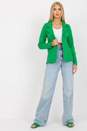 green - Jacket model 171267 Och Bella U704-171267