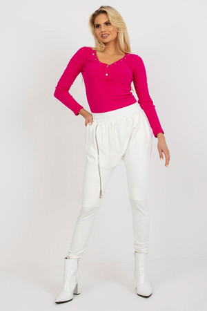beige - Tracksuit trousers model 174965 Ex Moda U704-174965