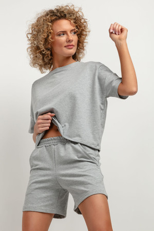 grey - Shorts model 183185 Tessita U704-183185