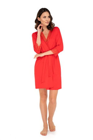 red - Bathrobe model 156895 Babella U704-156895