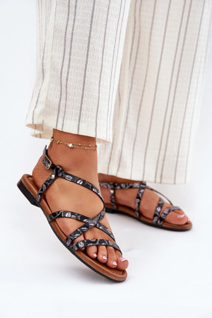black - Sandals model 213156 Step in style U704-213156
