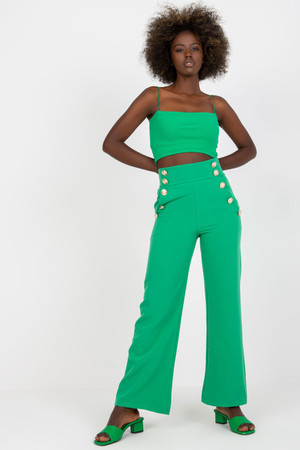green - Women trousers model 166963 Italy Moda U704-166963