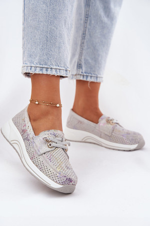 grey - Half shoes model 212544 Step in style U704-212544
