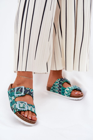 green - Flip-flops model 211960 Step in style U704-211960