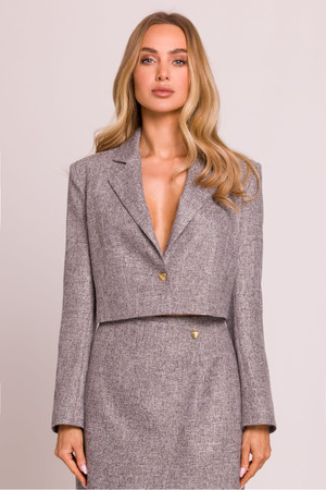 grey - Jacket model 209236 Moe U704-209236