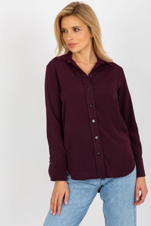 violet - Long sleeve shirt model 176753 Lakerta U704-176753