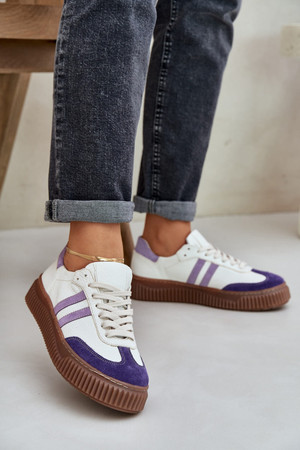 white - Sport Shoes model 208543 Step in style U704-208543