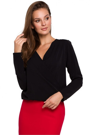 black - Blouse model 138763 Makover U704-138763