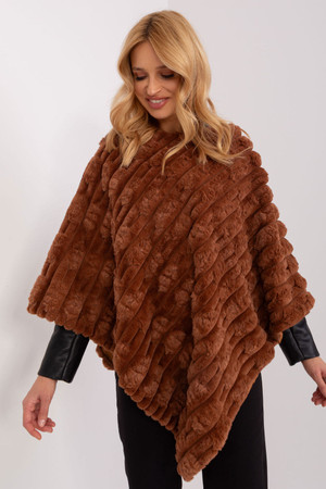 brown - Poncho model 190856 AT U704-190856