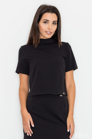 black - Blouse model 77048 Figl U704-77048