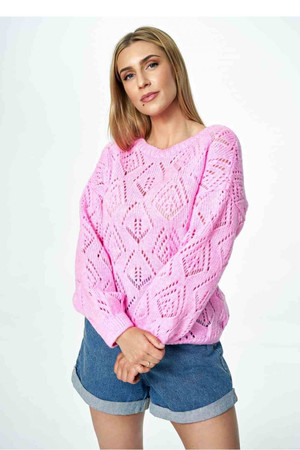 pink - Jumper model 172229 Figl U704-172229