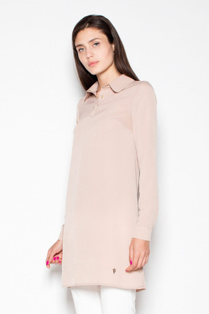 beige - Blouse model 77264 Venaton U704-77264