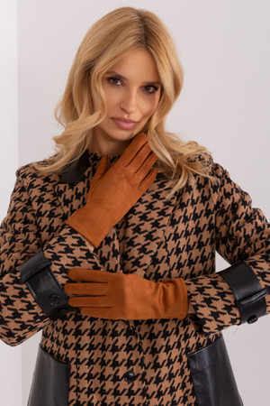 brown - Gloves model 190825 AT U704-190825