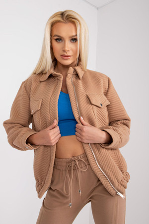 brown - Jacket model 184552 Rue Paris U704-184552