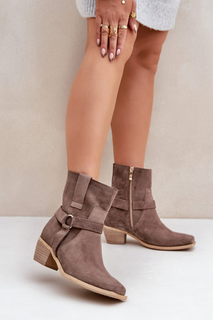 brown - Heel boots model 203867 Step in style U704-203867