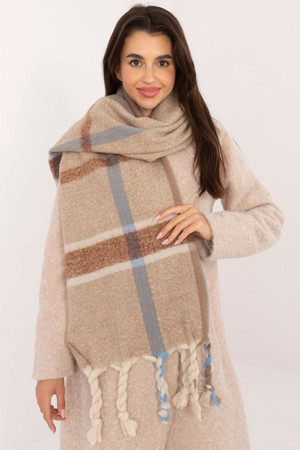 beige - Shawl model 202573 AT U704-202573