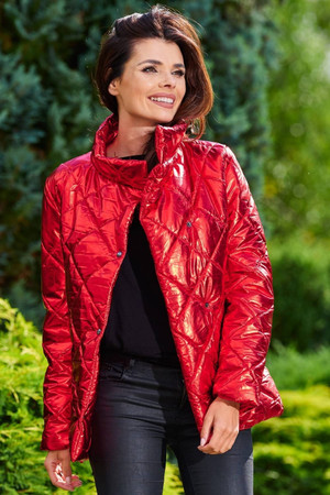 red - Jacket model 150778 awama U704-150778