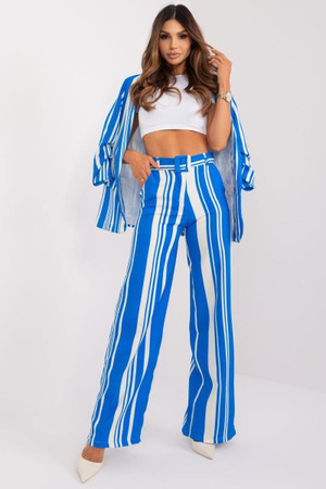 blue - Women trousers model 197039 Italy Moda U704-197039
