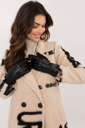 black - Gloves model 202516 AT U704-202516