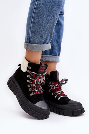 black - Trapper shoes model 189836 Step in style U704-189836