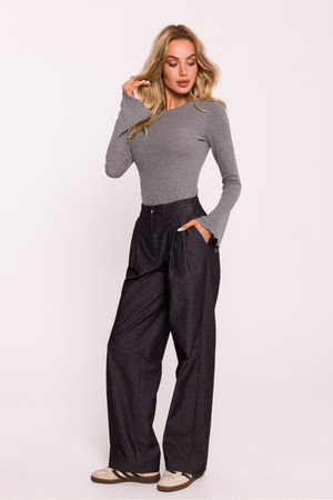 grey - Trousers model 199681 Moe U704-199681