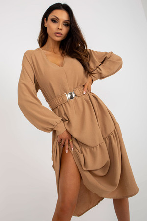 brown - Daydress model 175448 Och Bella U704-175448