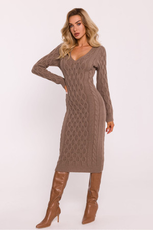brown - Daydress model 200908 Moe U704-200908