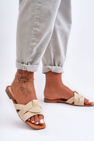 beige - Flip-flops model 183493 Step in style U704-183493