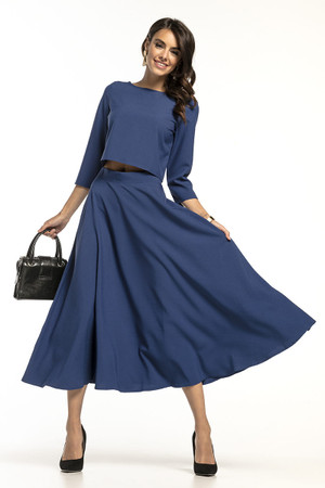 navy blue - Blouse model 136269 Tessita U704-136269