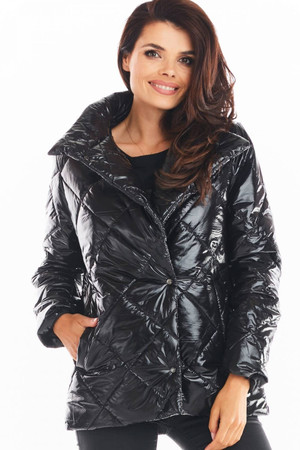 black - Jacket model 150775 awama U704-150775