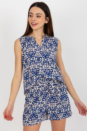 blue - Blouse model 182461 Fresh Made U704-182461