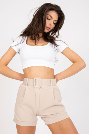 beige - Shorts model 166320 Italy Moda U704-166320