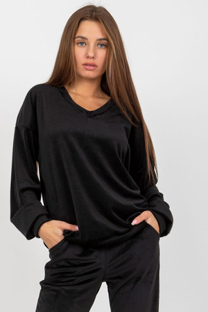 black - Sweatshirt model 174725 Rue Paris U704-174725