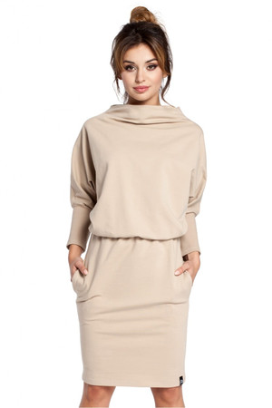 beige - Daydress model 94576 BeWear U704-94576
