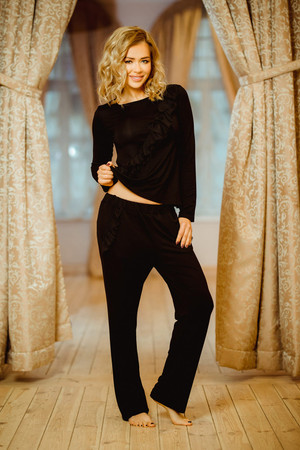 black - Pyjama model 151046 Kalimo U704-151046