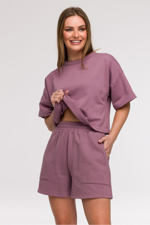 violet - Shorts model 211513 BeWear U704-211513