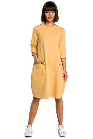 yellow - Daydress model 121649 BeWear U704-121649