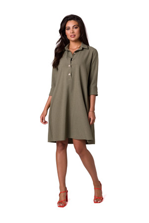 green - Daydress model 177967 BeWear U704-177967
