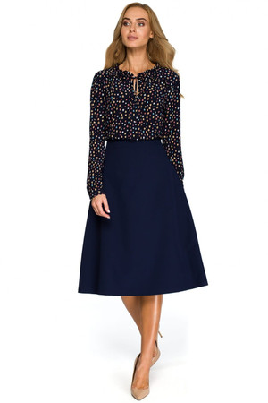 navy blue - Skirt model 124819 Stylove U704-124819