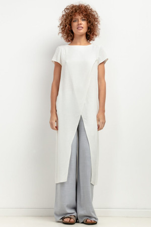 white - Tunic model 198565 Tessita U704-198565