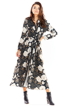 brown - Daydress model 139529 awama U704-139529