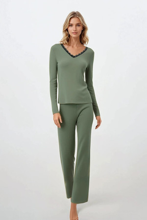 green - Pyjama model 211665 Momenti Per Me U704-211665