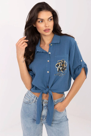 blue - Shirt model 213430 Italy Moda U704-213430