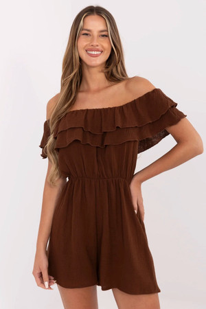 brown - Suit model 213848 Italy Moda U704-213848