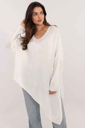 beige - Jumper model 202440 Och Bella U704-202440
