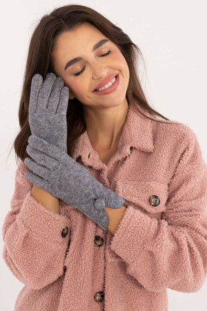 grey - Gloves model 201621 AT U704-201621