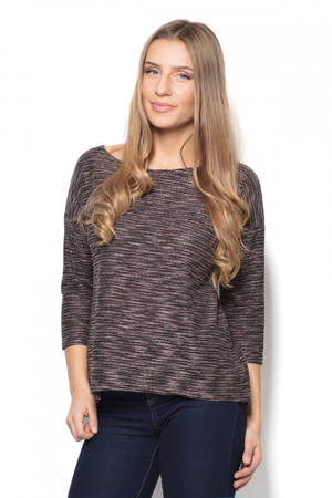beige - Blouse model 77334 Katrus U704-77334