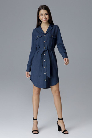 navy blue - Daydress model 126028 Figl U704-126028