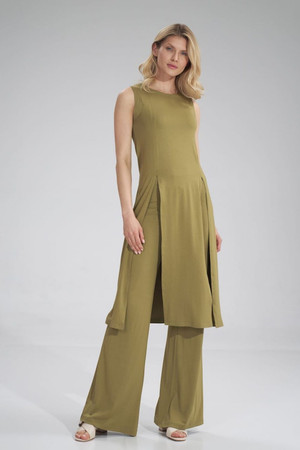 green - Tunic model 155916 Figl U704-155916