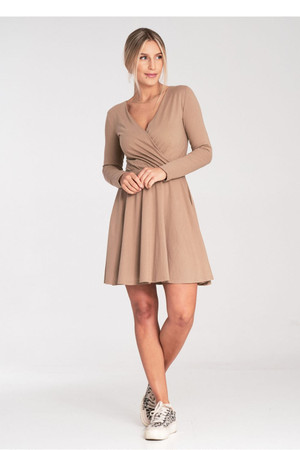 beige - Daydress model 203142 Figl U704-203142